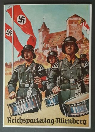 Germany Third Reich Postcard Nuremberg 1936 Hoffmann 36/6 Very Rare