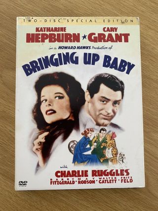 Bringing Up Baby (dvd,  2005,  2 - Disc Set,  Special Edition) Rare Slipcover