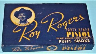 Roy Rogers Forty Niner Pistol Toy Cap Gun,  L - H Rare Hard To Find
