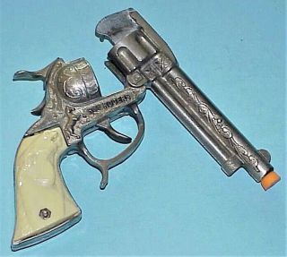 ROY ROGERS Forty Niner Pistol Toy Cap Gun,  L - H RARE HARD TO FIND 4