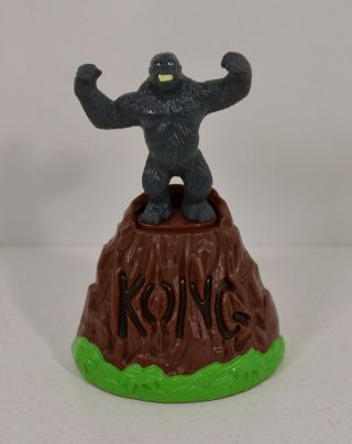 Rare 2005 King Kong Light - Up Volcano 4 " Burger King Europe Movie Action Figure