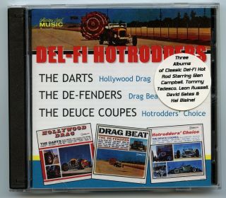Rare Hot Rod 2 - Cd - V/a - Del - Fi Hotrodders - Glen Campbell - Collector 