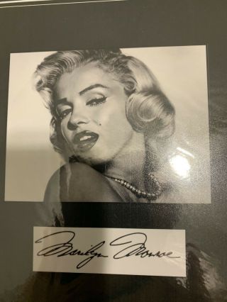 Marilyn Monroe Legends Authentic Hair Lock With Rare Signed Documents Certicate 3