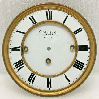 Antique Austrian Grand Sonneria Porcelain Clock Dial