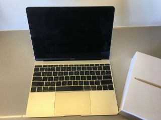 Apple MacBook Retina Display 12  Laptop (2015) Great Rare Gold Color 2