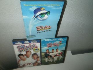 Major League 1 2 3 Rare Comedy Trilogy Dvd Baseball Charlie Sheen Tom Berenger