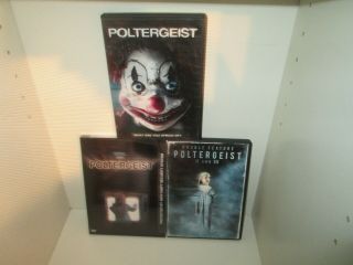 Tobe Hooper Poltergeist 1 2 3 & 4 Rare Horror Dvd Craig T Nelson Sam Rockwell