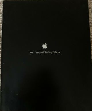 Rare Apple Computer Book - 1998: The Year Of Thinking Different Limited Edition