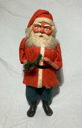 Antique German Santa Belsnickle Candy Container - Rare