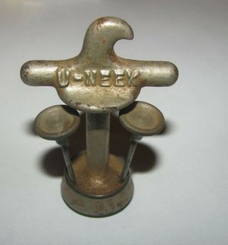 Vintage U - Neek Uneek U Neek Bottle Opener Corkscrew Rare Early Patent