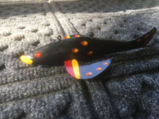 Vintage Fish Decoy Ice Spearing Lure  Redwing Blackbird By Bill Huffman