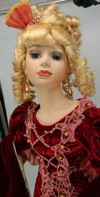 The Collectors Choice Porcelain Doll 17 " Series By Dan Dee