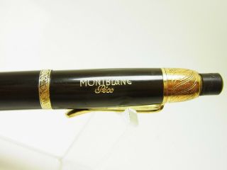 ULTRA RARE 1940´s MONTBLANC VOLTAIRE D.  R.  P.  Hard Rubber 1.  18 Mechanical Pencil 3
