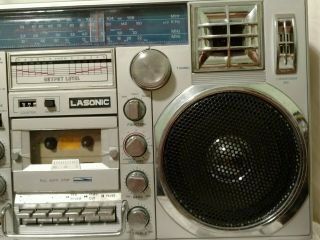 Lasonic TRC - 920 Vintage Boombox Radio cassette Rare 4
