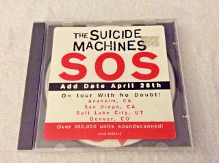 The Suicide Machines “sos” Cd Single Ska Punk Destruction By Definition Rare