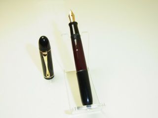 Rare Early 1930´s Pelikan Rappen Fountain Pen Flexy 14ct M Nib Serviced F To B