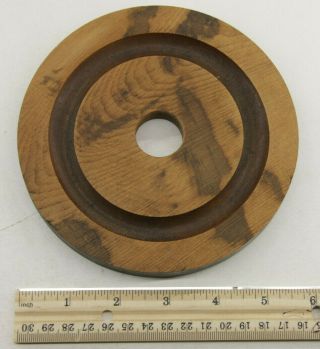 Lamson Industrial Foundry Wood 5 3/4 " Diam Knob Wheel Part Mold Pattern M06j