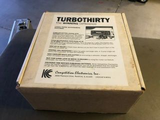 Vintage Competition Electronics Turbothirty Charger Rare