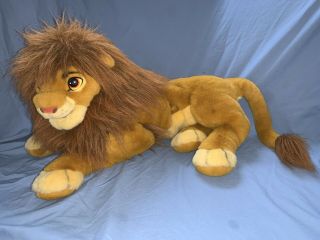 Douglas Co.  Cuddle Toys Rare Disney Lion King Simba Stuffed Plush,  Puppet