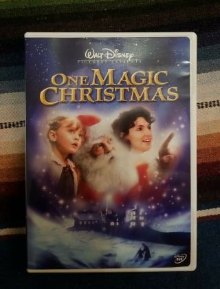 One Magic Christmas Disney (dvd,  2004) Rare Oop Holiday Movie Harry Dean Stanton