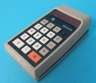 Awesome Vintage Texas Instruments Ti - 2500b Calculator Datamath 1973 Rare