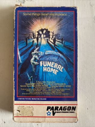 Funeral Home Vhs Paragon Video 80 