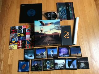 18 - Cd/dvd/blu - Ray Pink Floyd The Later Years 1987 - 2019 Box Set Live Rare Gilmour