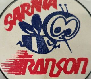 SARNIA RANSON VINTAGE VICEROY MFG.  RARE MADE IN CANADA OFFICIAL GAME PUCK 3