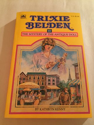 Trixie Belden 36 Mystery Of The Antique Doll By Kathryn Kenny Unread