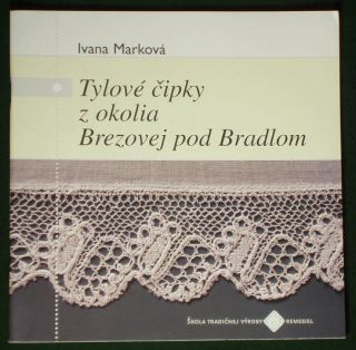 Book Handmade Slovak Bobbin Lace Patterns Antique Tulle Folk Costume Kroj Bonnet