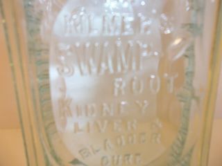 Vtg The Great Dr Kilmers Swamp Root Kidney Liver & Bladder Cure Bottle Antique 3