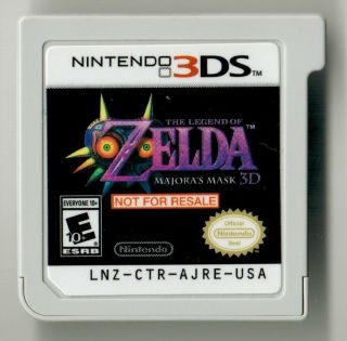 Nintendo 3ds Legend Of Zelda Majora 