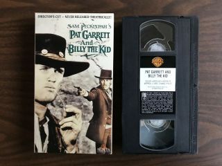 Pat Garrett And Billy The Kid (1973) Vhs Director 