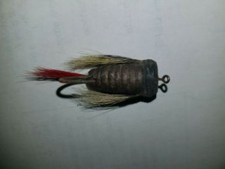 Vintage Heddon Baby Bass Bug Fly Fishing Lure