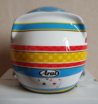 Renault F1 Team Fernando Alonso 1:2 Scale Mini Helmet 2008 Boxed Rare 1/2 4