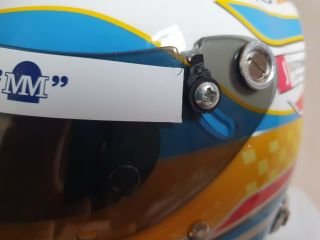 Renault F1 Team Fernando Alonso 1:2 Scale Mini Helmet 2008 Boxed Rare 1/2 6