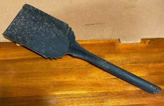 Vintage Metal Heavy Duty Coal Ash Fireplace Shovel 18 "