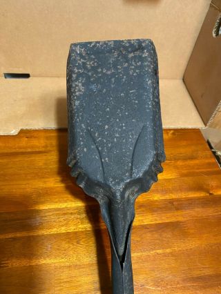 Vintage Metal Heavy Duty Coal Ash Fireplace Shovel 18 