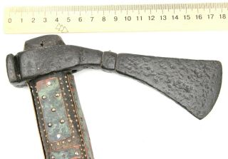 Ancient Rare Authentic Viking Kievan Rus Iron Battle Axe Hammer 10 - 12th AD 5