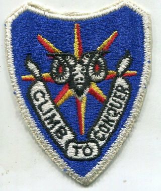 Rare Wwii Ww2 10th Mountain Division Climb To Conquer Patch