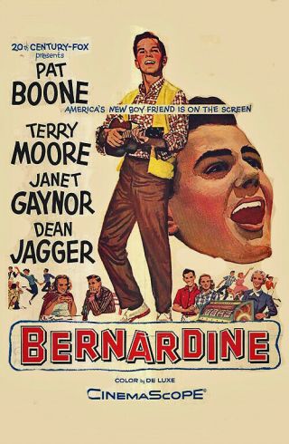 Bernardine (rare 1957 Dvd) Pat Boone Terry Moore Gaynor Jagger
