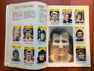 Complete album World Cup 1978 Mega Rare Norwegian Edition Argentina 78 No Panini 3