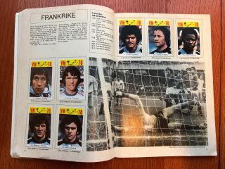 Complete album World Cup 1978 Mega Rare Norwegian Edition Argentina 78 No Panini 5