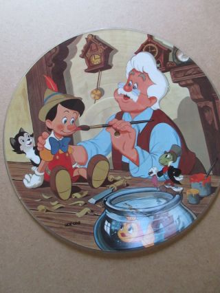 Walt Disney Pinocchio Picture Disc Lp 3102 1981 Vinyl Rare