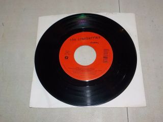 The Cranberries " Linger/dreams " Vinyl 45 Record Very Rare Re6964