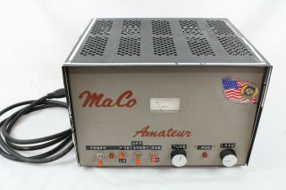 Vintage Maco Amateur Linear Tube Amplifier Ham Radio Rare