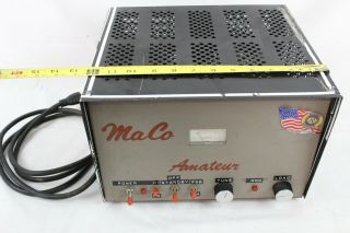 Vintage Maco Amateur Linear Tube Amplifier Ham Radio Rare 2