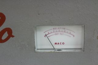 Vintage Maco Amateur Linear Tube Amplifier Ham Radio Rare 4