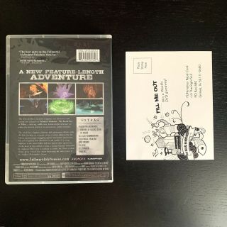 Fullmetal Alchemist: The Sacred Star of Milos DVD Complete W/ Rare Postcard 2