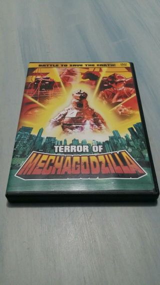Terror Of Mechagodzilla (dvd) Rare